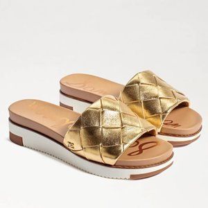 SAM EDELMAN ADALEY WOVEN SLIDE SANDAL